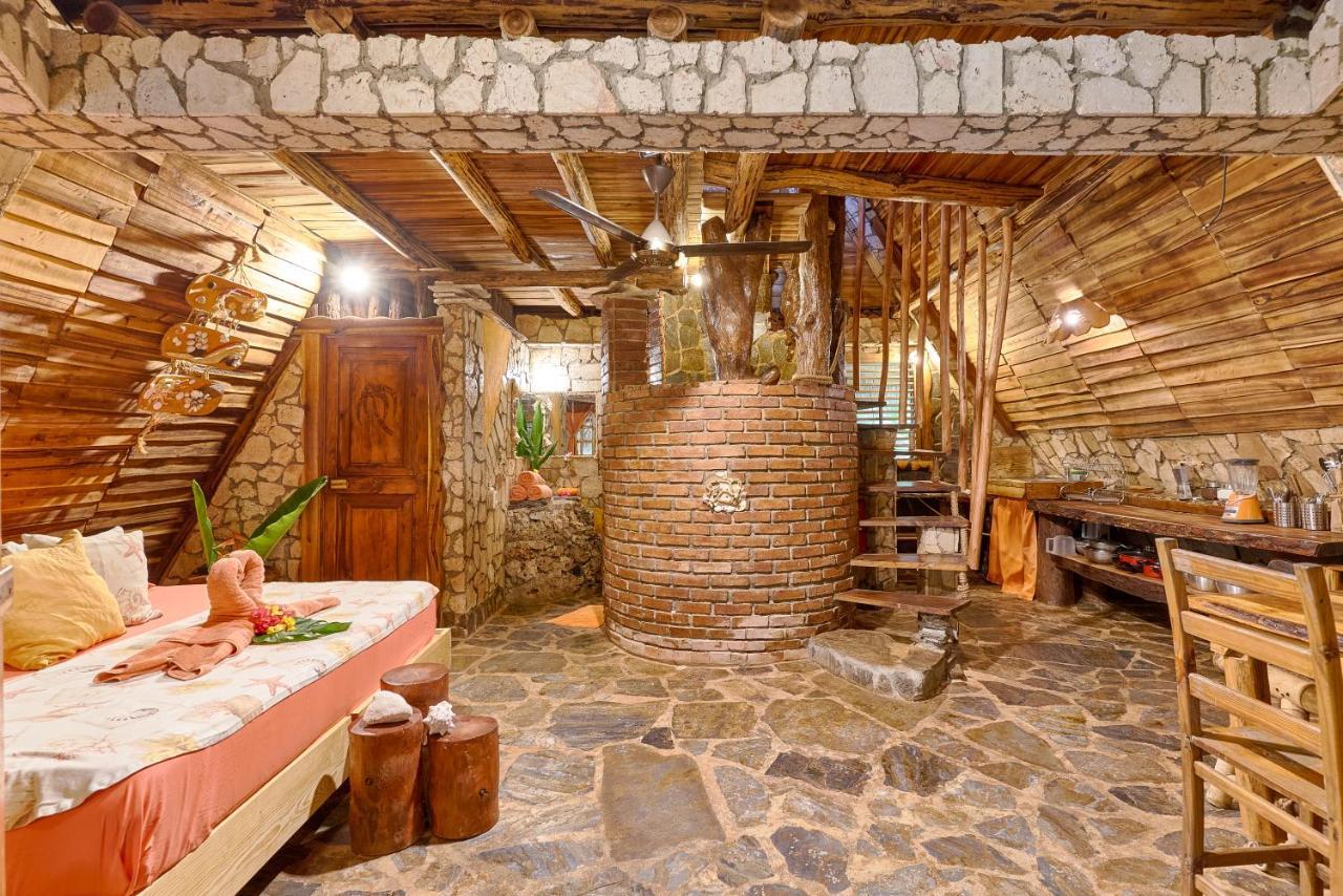 Chalet Tropical Hotel & Restaurant-Pizzeria Las Galeras Dış mekan fotoğraf